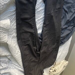 Black Satin Pants